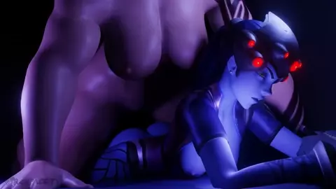 Zarya futanari fucking Widowmaker (Overwatch)