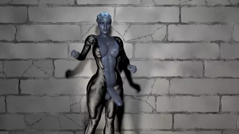 Liara Muscle/Boobs/Ass/Dick Growth
