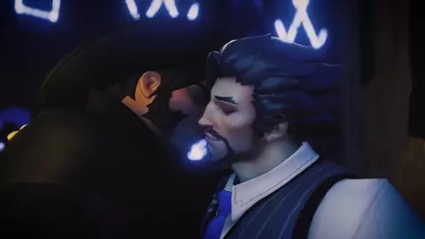 Hanzo And Mccree An Alleyway Meeting [Saigon3d]