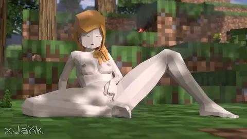 Minecraft - Alex touches herself loop