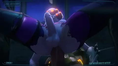 Brigitte X Widowmaker - Security Camera [Netfuta]