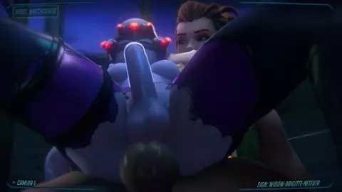 Brigitte X Widowmaker - Security Camera [Netfuta]