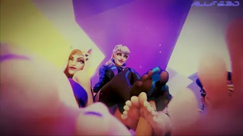 KDA foot fetish femdom POV