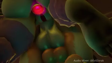 WereBlaze x WereRogue in a Sticky situation