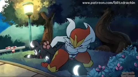 Cinderace and Umbreon [blitzdrachin]