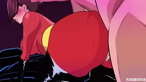 Helen Parr Anal Queen [White][Plusbestia]