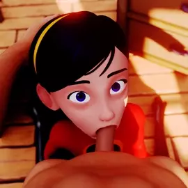 Violet Blowjob 2 [xzcrystal3d]