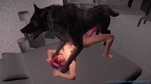 Redhead does it with BBW (Big Bad Wolf)