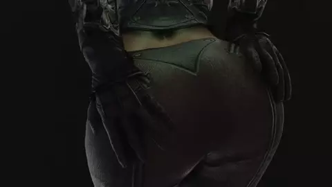 [Fart Warning] Tali Al Ghul shaking ass