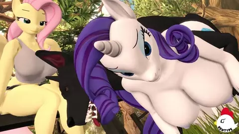 Rarity and Fluttershy's Dog
