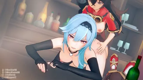 Eula x Amber [Futa x Female]