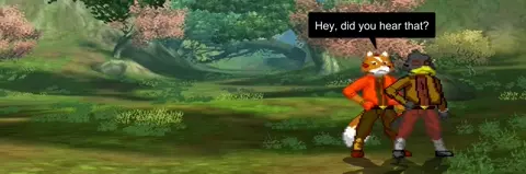 MUGEN - Fox and Falco ambushed by Gnolls