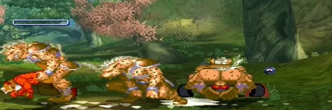 MUGEN - Fox and Falco ambushed by Gnolls