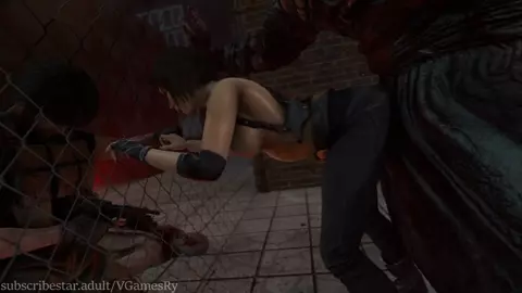 Jill becomes a sex toy for Zombies [VGamesRy]