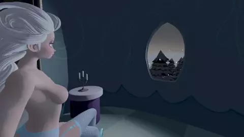 Elsa Rides Anna's Face [GopherBagel]