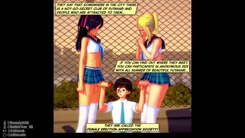 Futanari Erection Appreciation Society [Futa x Male]