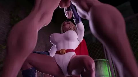 Powergirl Handjob [lecherix]