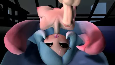 [v2] Hatterene upside down on the bed (Facefuck)