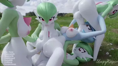 Gardevoir 5some [Futa Only]