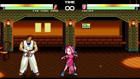 MUGEN - Sakura butt jiggle