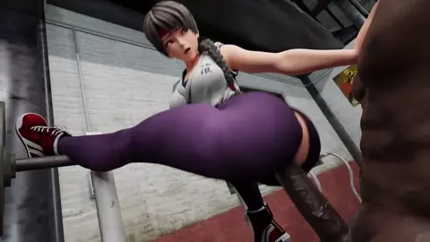 Yuri Sakazaki trial for entrance to toe KOF tournament. (blacked) [Greatojama]