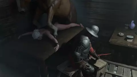 ZMSFM Ciri and Horse Front Angle