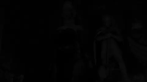 Nun cant escape the gargoyle