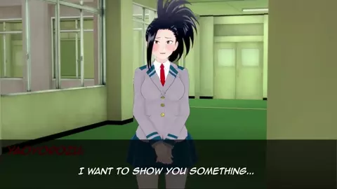 Momo Yaoyorozu And Shouto Todoroki [Bakura's place]