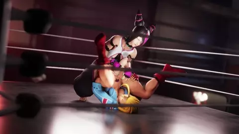 Sparring match gone wrong... or extremely well?