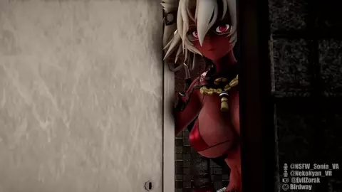 [Remaster] Birdway - Shower Scene [FutaDom, Futa x Female]