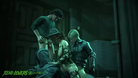 Ghostface, Leon, Mikaela and Steve Foursome! (Dead by Daylight)