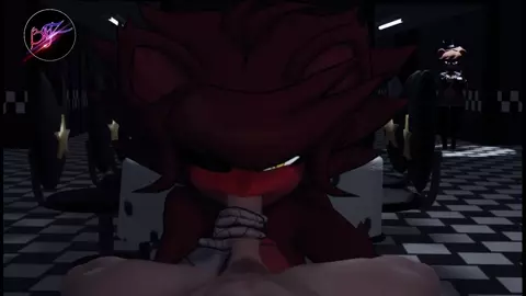 [Blender] Foxy Blowjob