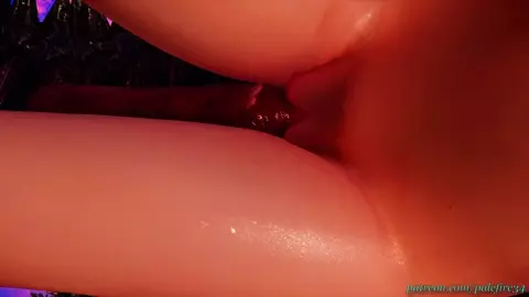 Penetrated by insanely long dick