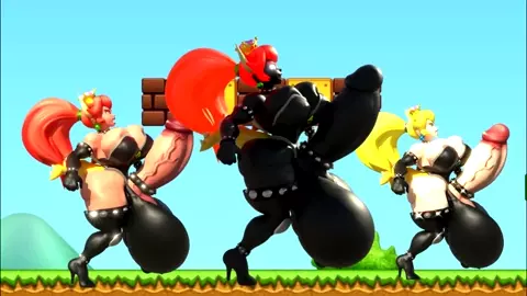 On my way to fuck Peach's ass