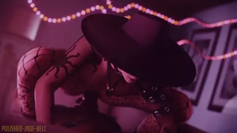 Phaedra's Messy Night [Blacked][Polished-Jade-Bell]