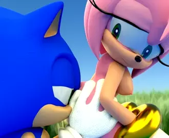 Sonic Licking Amy [ganondork]