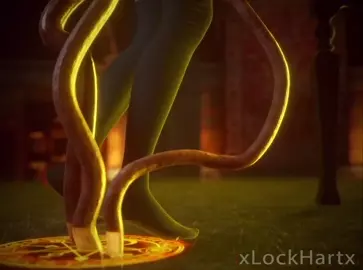 Cloud with tentacles