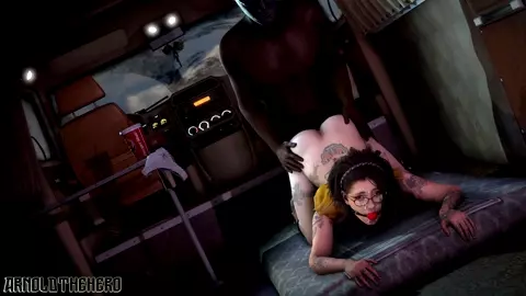 When the team is away, Nico's "contact" comes to play! (blacked) [Arnoldthehero]