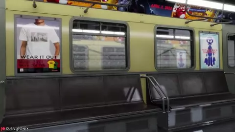 Jahy-sama In The Subway [Curvylonix]