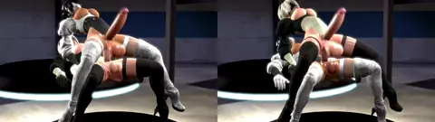 [Fak3d3athSFM] 2B x 2P (Split Screen)