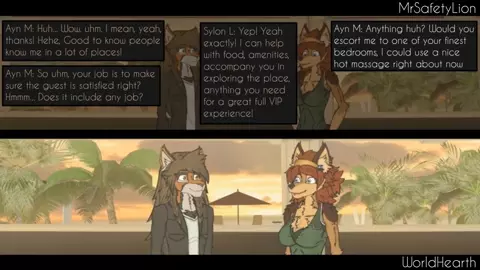 MrSafetyLion - LyonHearth Resort VIP Episode 7 - Ayn Miyur (FluffKevlar)