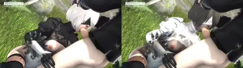 [Kushishekku] 2B Succ (Split Screen)