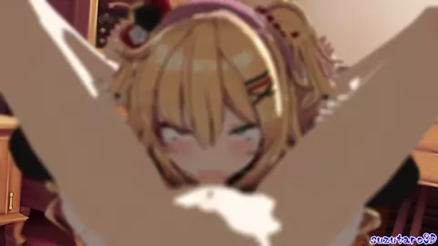 Akai Haato - Blowjob [Suzutaro3D]