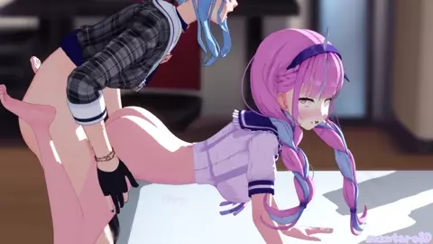 Futa Suisei x Aqua [Suzutaro3D]