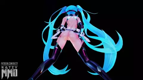 Miku Ass Bomb! (Oiled) 初音ミク