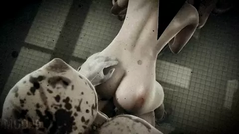 Futa Pyramid Head fucking femboy