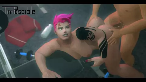 Zarya's Gym post workout quick e. [Timpossible]
