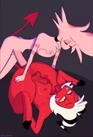 [dracreloaded] Angel Dust x Moxxie