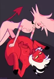 [dracreloaded] Angel Dust x Moxxie