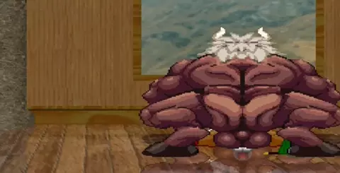 MUGEN - TauBeast Completely Destroys and Mpregs Everyone!